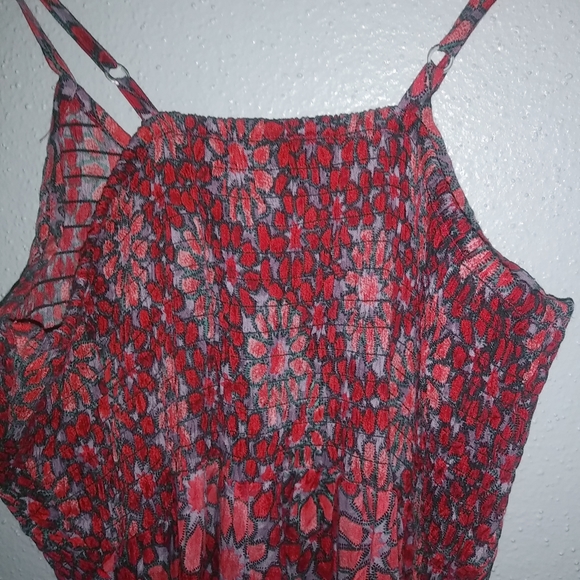 Cassee's XL Berry Burst Sleeveless Maxi Dress - Picture 5 of 9